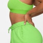 SKIMS Light French Terry Lounge Short Neon Green Photo 1