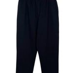 Vintage 90s Black Boutique Embroidered Top and Pants Set Size Medium Photo 5