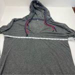 Free People Movement ‎ Feel Good Layer Longline Hoodie Charcoal Heather Large NEW Photo 7