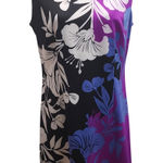 Peter Nygard Sleeveless Floral Print Knee Length Dress Women Size 12 Photo 0