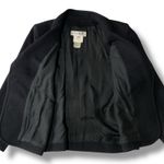 Vintage Yves Saint Laurent Encore Cashmere Wool Double Breasted Jacket Size US 8 Black Photo 6