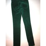 J Brand New Jean Velvet Womens Dark Green 25 Pencil Leg Cord Corduroy Tall Photo 4