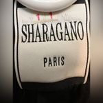 Sharagano  Paris wool black jacket with chain and ribbon detail Photo 4