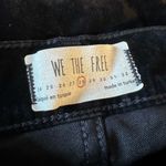 Free People  Stella Black Velvet High-Rise Skinny Jeans size 28 NWT Photo 10