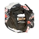 NWOT, Women, One Piece Bathing Suit, Ruffle Top with Black, Sz XL Black Photo 7