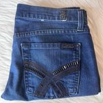 7 For All Mankind 7FAM Gwenevere Skinny Jeans Bling Back Pocket Detail Size 27 Photo 9