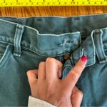 Lee High-waisted, wide-leg vintage teal denim jeans with a relaxed fit mom jeans Photo 7