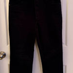 EXPRESS  Black Jeans Denim Straight Ankle Mid Rise 10 Short / 10S Photo 0