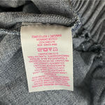 No Boundaries  Chambray Button Front Jumpsuit Elastic Waist Cuffed Legs M Juniors Photo 4