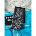 Polo Jeans Co Ralph Lauren Bright Blue Cargo Pants Women's Size 6 Workwear Photo 7