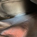 Talbots  Brown Leather Croc Embossed Riding Horse Bit Boots size 8.5 Photo 12