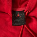 Red Nike Air Jordan cropped hoodie Size M Photo 2
