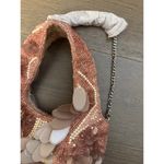 Handcrafted in India Viral Beaded, Sequin, and Pearl Embellished Pink Mini Bag Photo 4