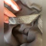 Massimo Dutti  Black Mini Skirt Front Zipper Sheep Leather Sz M Pockets Photo 8