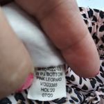 Banana Republic  Women Pajama Bottom Pink Leopard Size Small Photo 7