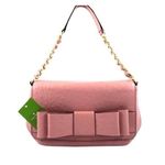 Kate Spade  Joleen Ostrich Charm City Purse Rose Photo 0