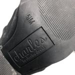 Charles David  Womens Mules Block Heel Pointed Toe Faux Suede Black 5.5 Photo 5