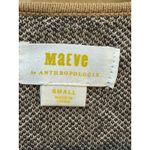 Anthropologie Mauve  Wrap Belted Longline Sweater Topper Size Small Diamond‎ Photo 4