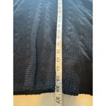 W. by Wantable Womens Dress Sz Medium Black Fit & Flared Textured Boho Bohemian Photo 10