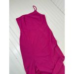 Lulus NWT  Keeper of My Heart Magenta One-Shoulder Maxi Dress Wedding Size XL Photo 2