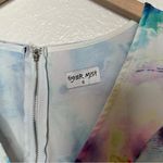 Tiger Mist colorful fit and flare v-neck short sleeve mini dress size s Photo 6