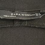 ZARA Woman Black Short-sleeve Pants Romper, Size M Photo 4