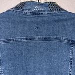 Christine Alexander Swarovski Embellished Denim Jacket • Jean Jacket Blue Size XL Photo 4