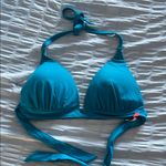 Victoria's Secret Teal Halter Bikini Top Photo 0