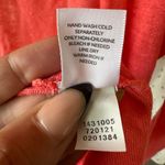 J. Jill Love 100% Linen Tangerine Sheer Lightweight Lagenlook Open Cardigan M Orange Size M Photo 6