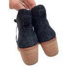 Caslon * Booties Womens 35 Black Suede Leather Ankle Heeled Whimsigoth Festival Photo 5