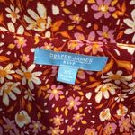 Draper James  Floral Print Faux Wrap Smocked Dress XS Photo 5