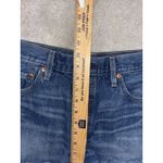 Levi's Shorts Womens 31 501 Button Fly Cut Off Distressed Denim Shortie Photo 7