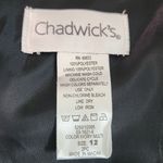 Chadwick's Black Sleeveless Sheath Dress Size 12 Classic Little Black Dress Photo 5