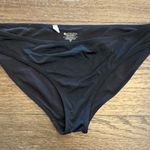 Athleta  Black Bikini Bottoms size medium no flaws or pills Photo 0