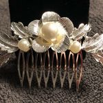 Fancy Hair Accessory Bridal Hair Piece Silver Photo 0