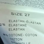 Gaelle Black Studded Distressed Ripped Knee Mid Rise Skinny Denim Jeans Pants 27 Photo 6