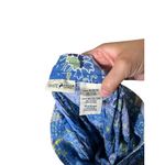 White Stag Blue Patchwork Pattern Maxi Boho Elastic Waistband Skirt Medium Photo 6