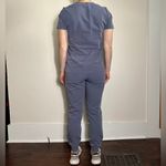 FIGS Technical Collection Purple Scrub Top and Jogger Bottoms Size Small Photo 3