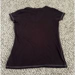 NFL  Women's "Cleveland Browns" Brown V Neck Short Sleeve Tee Size Large Photo 5