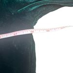 Hampshire Studio Vintage Green Long Sleeves One Piece Velvet Top Size M Green Size M Photo 5