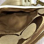 Coach Vintage  Tan Signature Monogram Canvas Crossbody Bag Photo 12