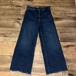 ZARA Dark Blue Flare Jeans Photo 0