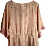 Anthropologie  One September Pink Euphemia Tunic Blouse‎ Size Large Photo 6