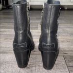 Sorel After Hours Black Buckle Wedge Boots Photo 4