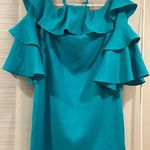 Laundry by Shelli Segal Teal Dress Photo 0