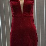 AMTIUOS red glitter strap dress ✨ Photo 0