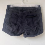 KanCan Womens Distressed Black Denim Shorts‎ Size 28 Photo 1