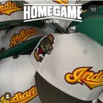 New Era Cap Homegame Cleveland Indians 1994 jacobs field patch Indiana jones inspo size 7 1/8 Brand new  Photo 5