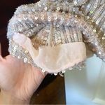 Mac Duggal FAIR  Gown Sequined Illusion High-Neck Long-Sleeve Trumpet Rose Gold 2 Photo 3