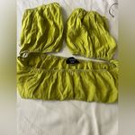 VICI  Chartreuse Off-Shoulder Blouse Photo 7